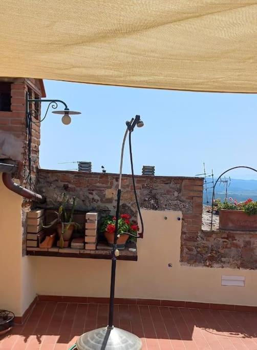 La Casa Del Gallo Radicondoli Exterior foto